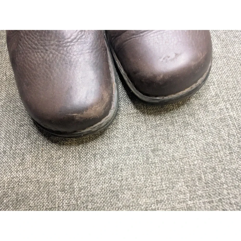 Merrell World Legend Shoes Mens Size 14 Slip On Brown Pebbled Leather Comfort